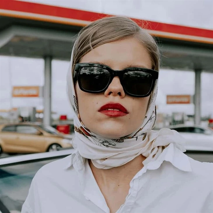 Kerchief Head Scarf