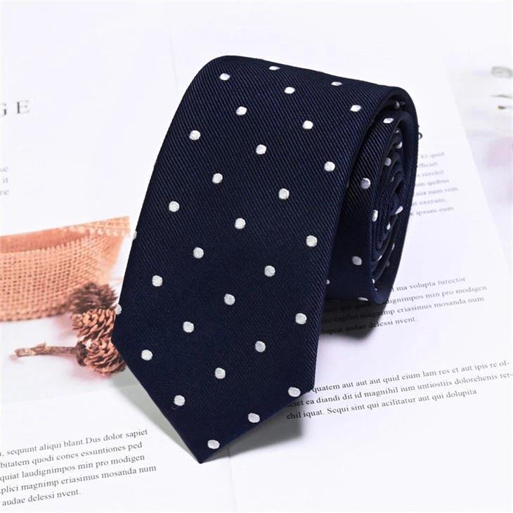 Classic Dot Designs férfi selyem nyakkendők